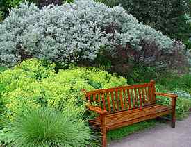 En sittplats som denna andas lugn och harmoni 