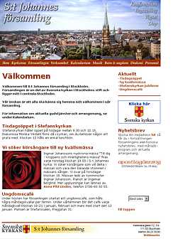 Johannes församlings hemsida