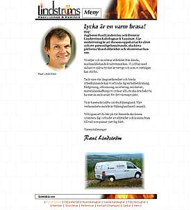 Lindströms kakelugnars hemsida
