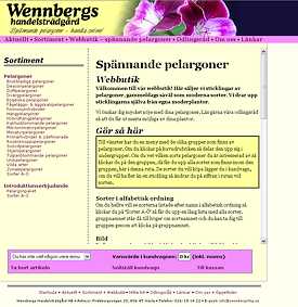 Wennbergs handelsträdgård, Gävle